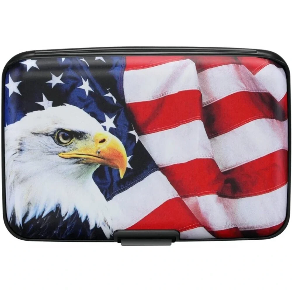 Wallet Credit Cards Holder Flag new